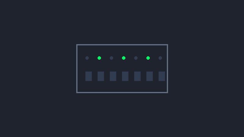 Server rack and networking hardware graphic